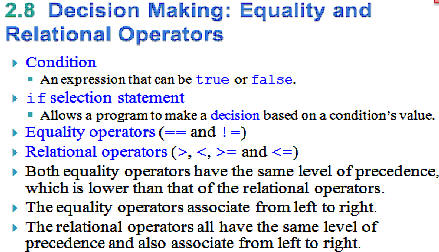 describe the order of operations in java programming